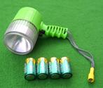 Duiklamp UK400 met oplaadbare batterijen., Watersport en Boten, Duiken, Ophalen of Verzenden, Gebruikt, Duiklamp