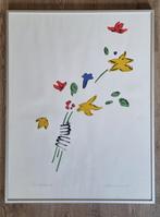 Els Hupkes Zeefdruk/Monoprint '87, Antiek en Kunst, Ophalen