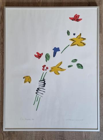 Els Hupkes Zeefdruk/Monoprint '87 beschikbaar voor biedingen
