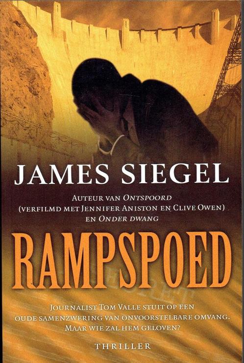 James Siegel - Rampspoed, Boeken, Thrillers, Zo goed als nieuw, Amerika, Ophalen of Verzenden