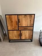 Mooie Mango Houten Kast, Huis en Inrichting, Kasten | Buffetkasten, 100 tot 150 cm, Ophalen of Verzenden, Zo goed als nieuw, Met lade(s)