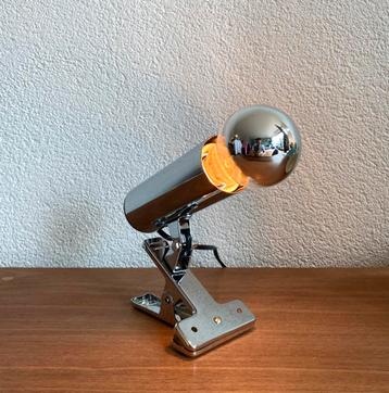 Vintage Targetti Sankey tafellamp/ klemlamp 70’s beschikbaar voor biedingen