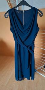 Cocktail jurk, Ophalen of Verzenden, Zo goed als nieuw, Blauw, Boven de knie