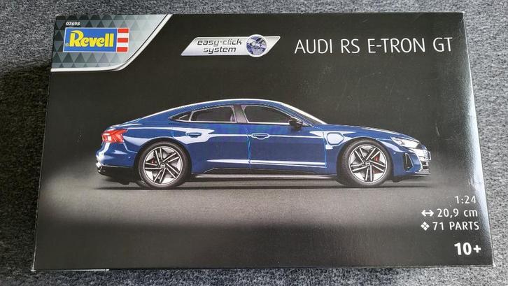 Audi RS E-tron GT van Revell 1:24, Hobby en Vrije tijd, Modelbouw | Auto's en Voertuigen, Nieuw, Auto, Groter dan 1:32, Revell