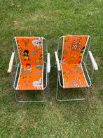 Vintage klapstoeltjes, Caravans en Kamperen, Kampeermeubelen, Ophalen of Verzenden, Zo goed als nieuw, Campingstoel