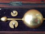 Mooie antieke Sikes London hydrometer uit Engeland in kistje, Ophalen of Verzenden