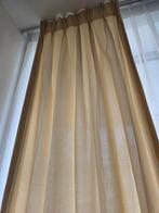 Gordijnen creme/beige, Huis en Inrichting, Ophalen, 200 cm of meer, Beige, Zo goed als nieuw