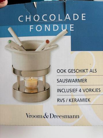 Nieuwe Chocolade Fondueset - Nooit Gebruikt! beschikbaar voor biedingen
