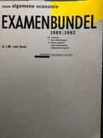 meao algemene economie examenbundel 1985-1992, Boeken, Studieboeken en Cursussen, Gelezen, Ophalen of Verzenden, A.J.M. van Gaal