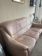 Beige/Rose 3-zits Bank, Huis en Inrichting, Ophalen, Gebruikt, Driepersoons, 75 tot 100 cm