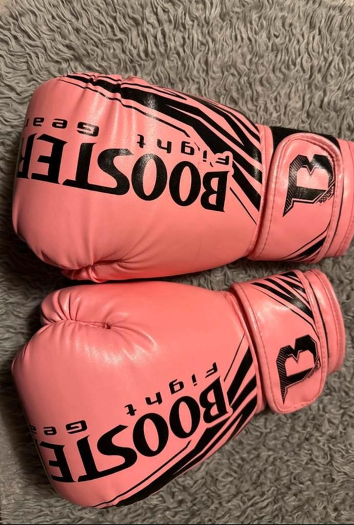 Kickboks handschoenen Booster, Sport en Fitness, Vechtsporten en Zelfverdediging, Zo goed als nieuw, Overige, Vechtsportmateriaal