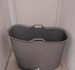 Grijze Bath Bucket XL, Huis en Inrichting, Badkamer | Badkamermeubels, Ophalen, Minder dan 50 cm, Overige typen, Nieuw