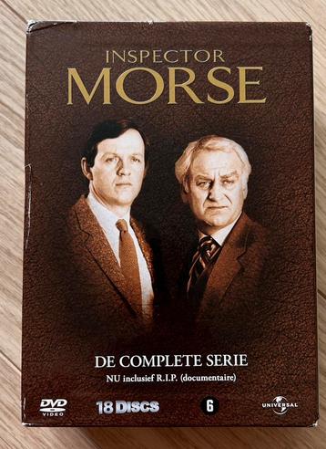 Inspector Morse – Complete dvd-serie (18 discs) beschikbaar voor biedingen