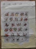 Borduurpakket Flora & Fauna - Alfabet - Pako. Een koopje!, Hobby en Vrije tijd, Borduren en Borduurmachines, Ophalen of Verzenden