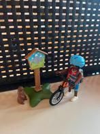 Playmobil fietser op berg, Ophalen of Verzenden, Zo goed als nieuw, Complete set