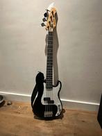 Basgitaar met versterker en hoes. Harley Benton, Ophalen of Verzenden, Zo goed als nieuw, Elektrisch