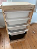 IKEA Trofast opbergrek grenen met bakken - 44x30x91 cm, Kinderen en Baby's, Ophalen, Zo goed als nieuw, Minder dan 50 cm, 90 tot 105 cm