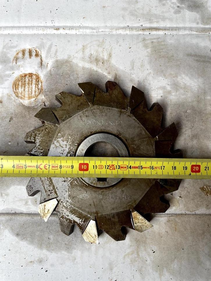 Zaagbladen/ Fresen, 10 stuks (HSS en SS), Doe-het-zelf en Verbouw, Gereedschap | Machine-onderdelen en Toebehoren, Zo goed als nieuw