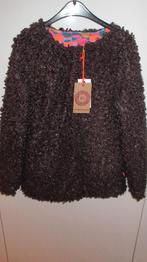 Kidz Art bruine winterjas gevoerd maat 134/140 * Nieuw *., Ophalen, Kidz Art, Meisje, Nieuw