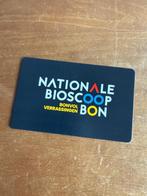 Nationale Bioscoop Bon €17,50, Tickets en Kaartjes, Eén persoon, Cadeaubon, Overige typen
