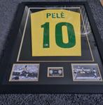 Gesigneerd Shirt Pele Brazilie BECKETT + GOUDE LUXE LIJST, Verzamelen, Sportartikelen en Voetbal, Ophalen, Zo goed als nieuw, Buitenlandse clubs