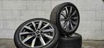 18" Audi A4 B8 B9 Turbine orig velgen Michelin zomerbanden, Auto-onderdelen, Banden en Velgen, 18 inch, Banden en Velgen, Ophalen of Verzenden