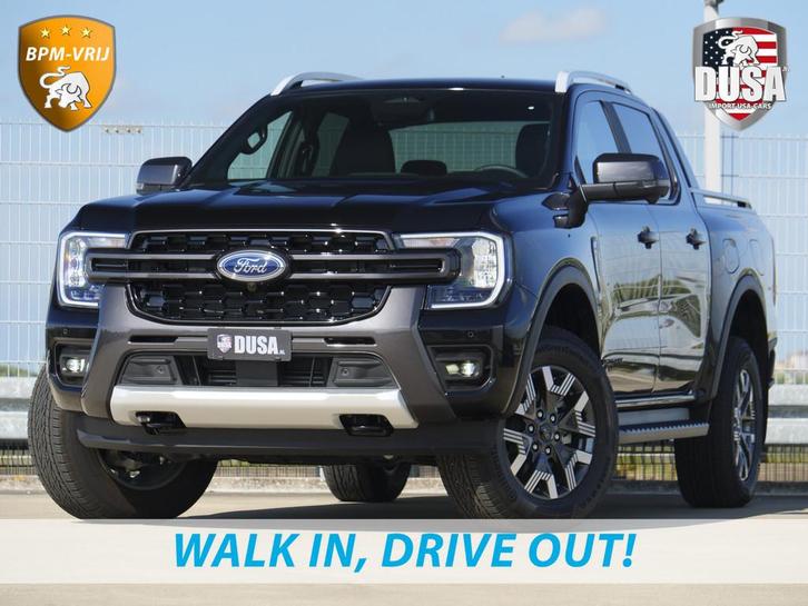 Ford Ranger 2.3 Double Cab Wildtrak PHEV | Plug-in Hybrid |, Auto's, Ford, Bedrijf, Te koop, Ranger, 4x4, ABS, Achteruitrijcamera