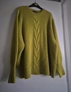 Limegroene kabeltrui FSTVL (MS Mode) XXL, Kleding | Dames, Maat 46/48 (XL) of groter, Ophalen of Verzenden, Groen, Gedragen