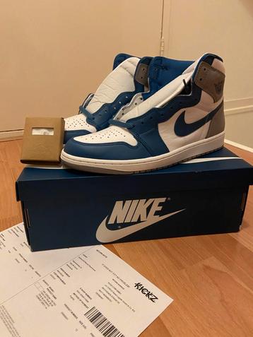 Nike Air Jordan 1 Retro High OG True Blue EU 46 US 12 DS beschikbaar voor biedingen