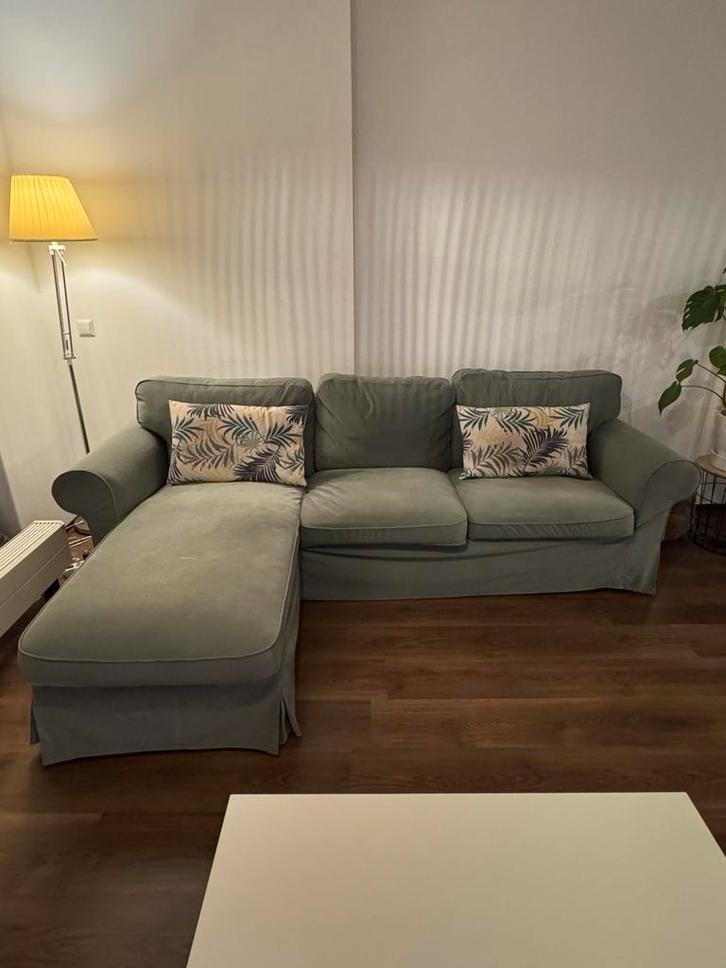 IKEA ektorp green, Huis en Inrichting, Banken | Complete zithoeken, Zo goed als nieuw, Ophalen
