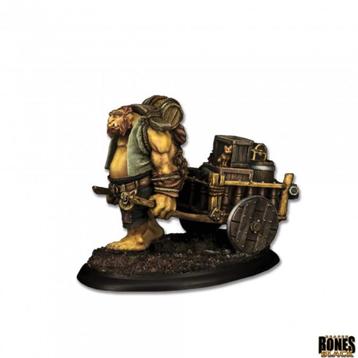 Ogre Porter and Cart 20739 Wargames Dungeon and Dragons beschikbaar voor biedingen