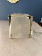 Vintage ikea ice cube lamp Iviken jaren 90, Ophalen of Verzenden, Gebruikt, Glas, Minder dan 50 cm