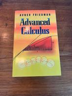 Advanced Calculus Avner Friedman, Ophalen of Verzenden, Zo goed als nieuw