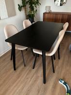 Ikea LISABO 140x78 eettafel zwart hout moet weg!!, Huis en Inrichting, Tafels | Eettafels, Ophalen, Zo goed als nieuw, Rechthoekig
