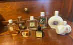 7 Vintage parfumflesjes, deels gevuld ‘Nous Deux’, Ophalen of Verzenden, Gebruikt, Parfumfles, Gevuld