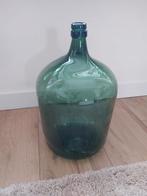 Vintage grote groen glazen gistfles of mandfles, Ophalen