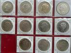Wilhelmina mooie serie Rijksdaalders 1929-1944, Setje, Zilver, Ophalen of Verzenden, Koningin Wilhelmina