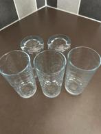 5 long drink glazen, Ophalen, Zo goed als nieuw, Frisdrankglas