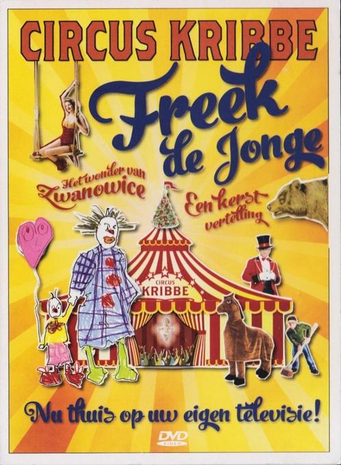 Freek De Jonge - Circus Kribbe ( Gesigneerd ), Cd's en Dvd's, Dvd's | Cabaret en Sketches, Zo goed als nieuw, Stand-up of Theatershow