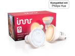 4x GU10 - Innr zigbee HUE, Huis en Inrichting, Lampen | Losse lampen, Led-lamp, Minder dan 30 watt, Soft of Flame, Nieuw