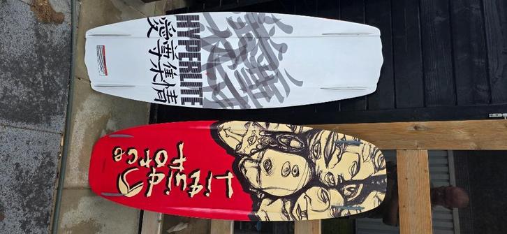 2x Liquid Force wakeboard wakeboards, Watersport en Boten, Wakeboarden, Gebruikt, Board en Schoenen, Ophalen