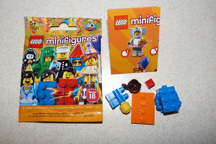 Nieuw Lego minifig Feestje nr 3 Brick Suit Girl, Kinderen en Baby's, Speelgoed | Duplo en Lego, Nieuw, Lego, Complete set, Ophalen of Verzenden