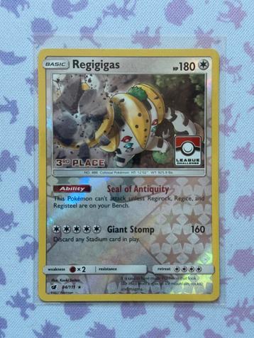 Regigigas Stamped Reverse Holo 84 Pokémon Crimson Invasion beschikbaar voor biedingen