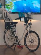 E-bike STELLA FIORE moederfiets met garantie/accutestrapport, Fietsen en Brommers, Fietsen | Dames | Moederfietsen, 2 zitjes, Gebruikt