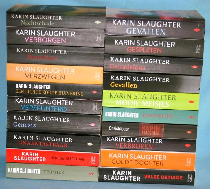 Karin Slaughter Boeken - Los te Koop, Boeken, Overige Boeken, Zo goed als nieuw, Ophalen of Verzenden