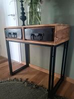 Sidetable van Westwing, Ophalen, Gebruikt, 50 tot 100 cm, Metaal
