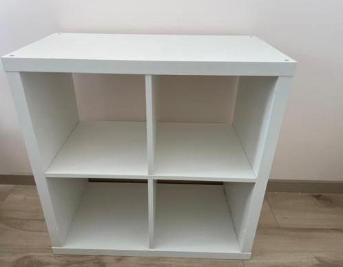 2x Kallax expedit 4 vaks open kast vakkenkast 2x2 wit Ikea, Huis en Inrichting, Kasten | Ladekasten, Gebruikt, Minder dan 100 cm