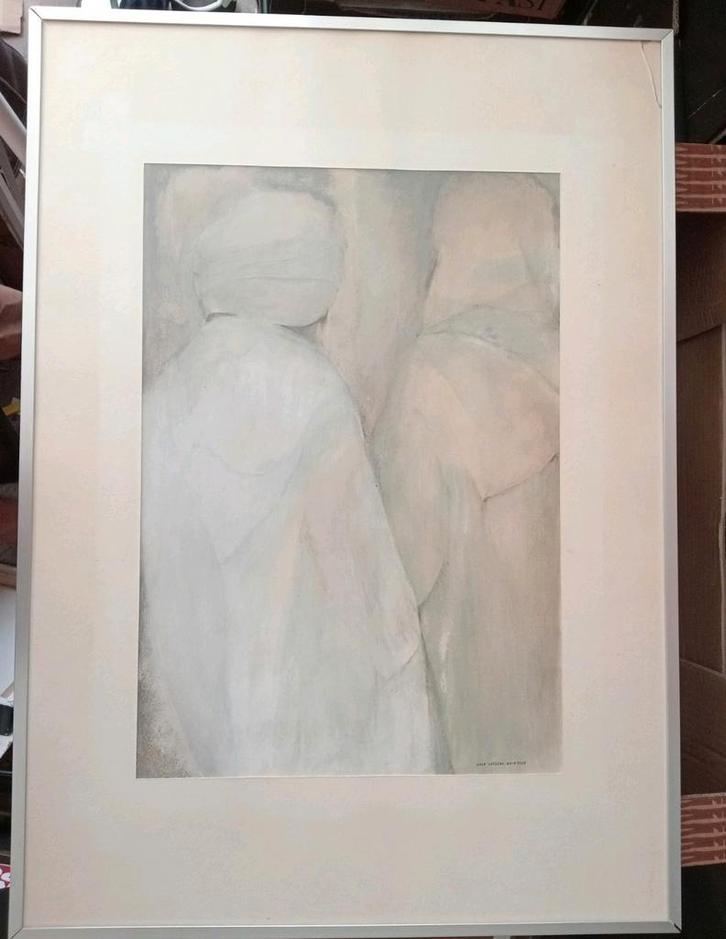 Ineke Watzema Andriesse Aquarel, Antiek en Kunst, Kunst | Tekeningen en Foto's, Ophalen of Verzenden