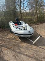 Quicksilver 300 HD alu met 4 PK 4takt Mercury, Watersport en Boten, Rubberboten, Ophalen, Aluminium, Quicksilver, Zo goed als nieuw