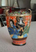 Antiek Japans Satsuma vaasje, Ophalen of Verzenden
